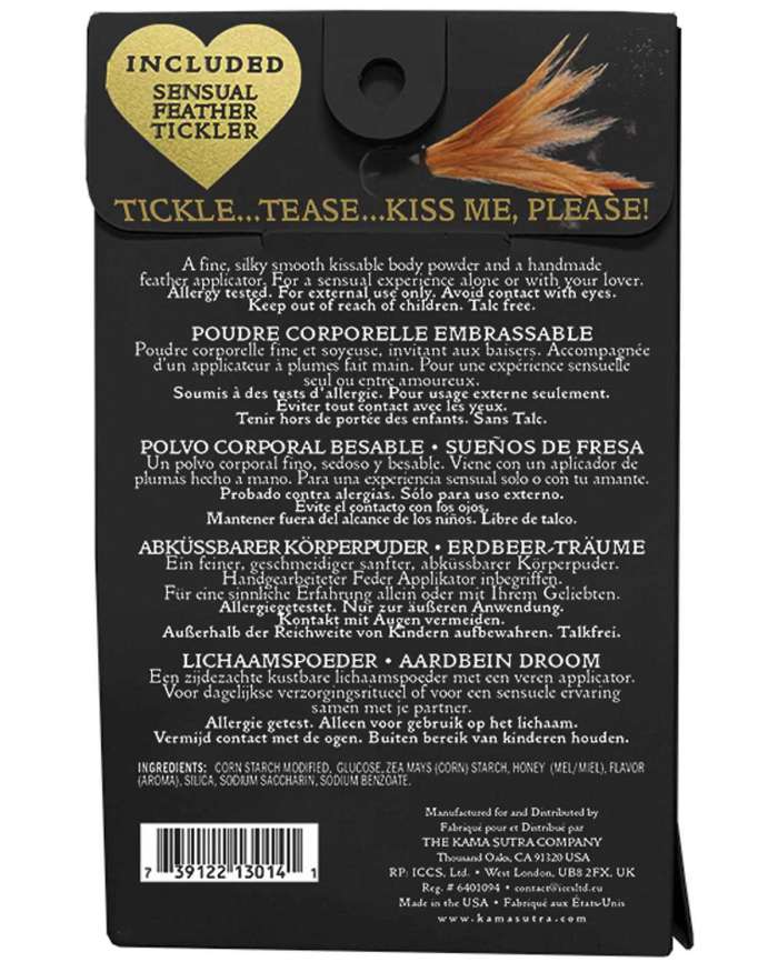 Kama Sutra Honey Dust Kissable Body Powder