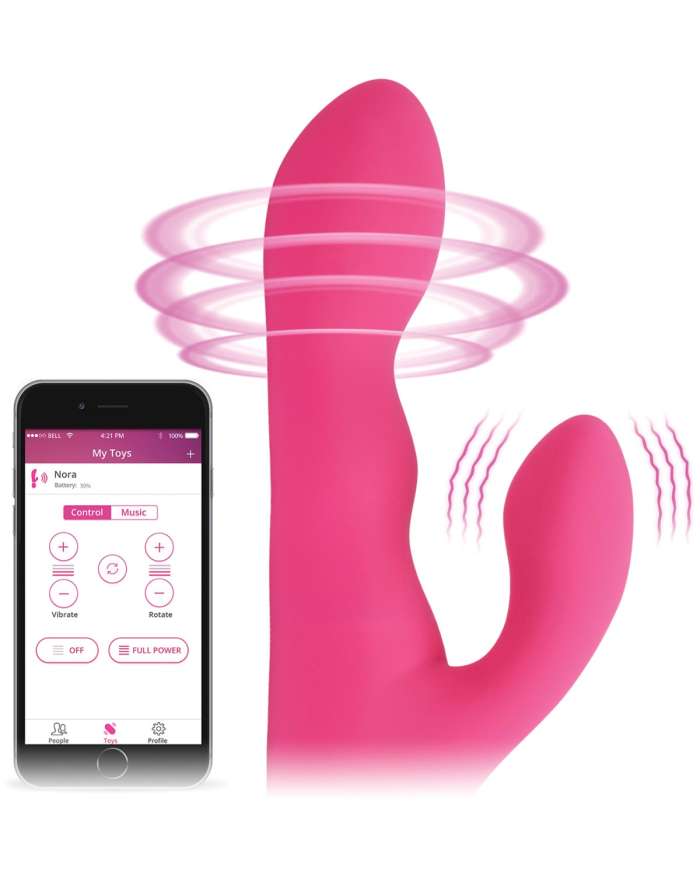 Lovense Nora Interactive Rabbit Vibrator