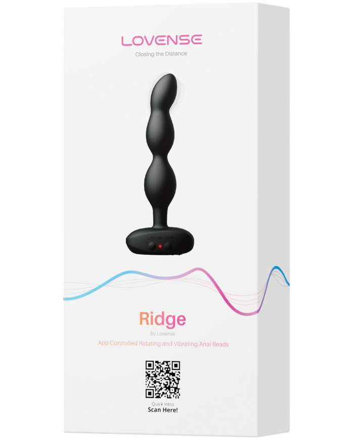 Lovense Ridge Vibrating and Rotating Anal Beads