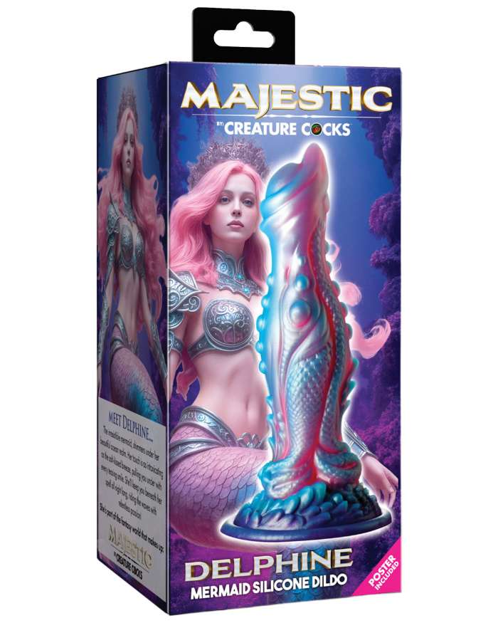 Creature Cocks Majestic Delphine Mermaid Dildo