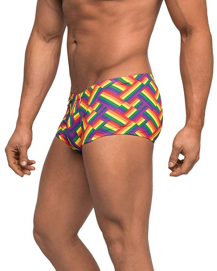 Male Power Pride Fest Contoured Pouch Boxer Brief Mini Short