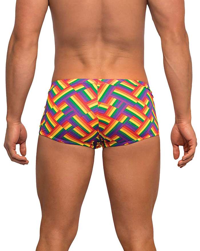 Male Power Pride Fest Contoured Pouch Boxer Brief Mini Short
