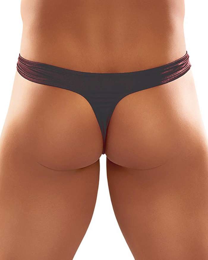 Male Power Satin Lycra Bong Male Thong