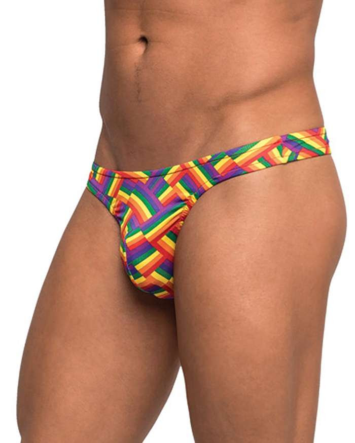 Male Power Pride Fest Contoured Pouch Bong Male Thong