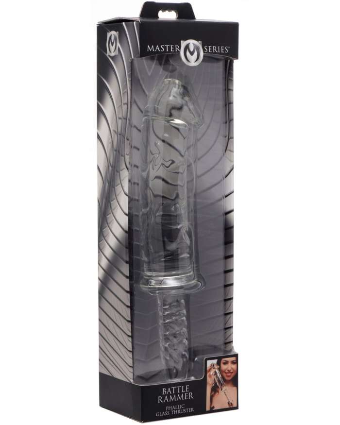 Master Series Battle Rammer Phallic Glass Thruster