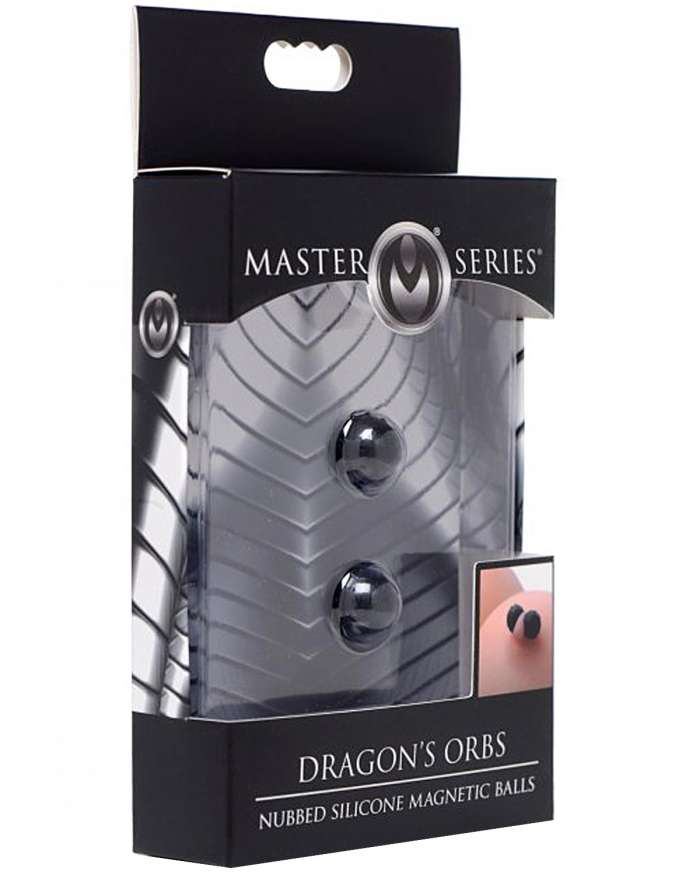 Master Series Dragons Orbs Nubbed Silicone Magnetic Balls