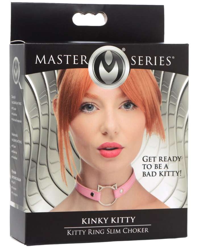 Master Series Kinky Kitty Ring Slim Choker
