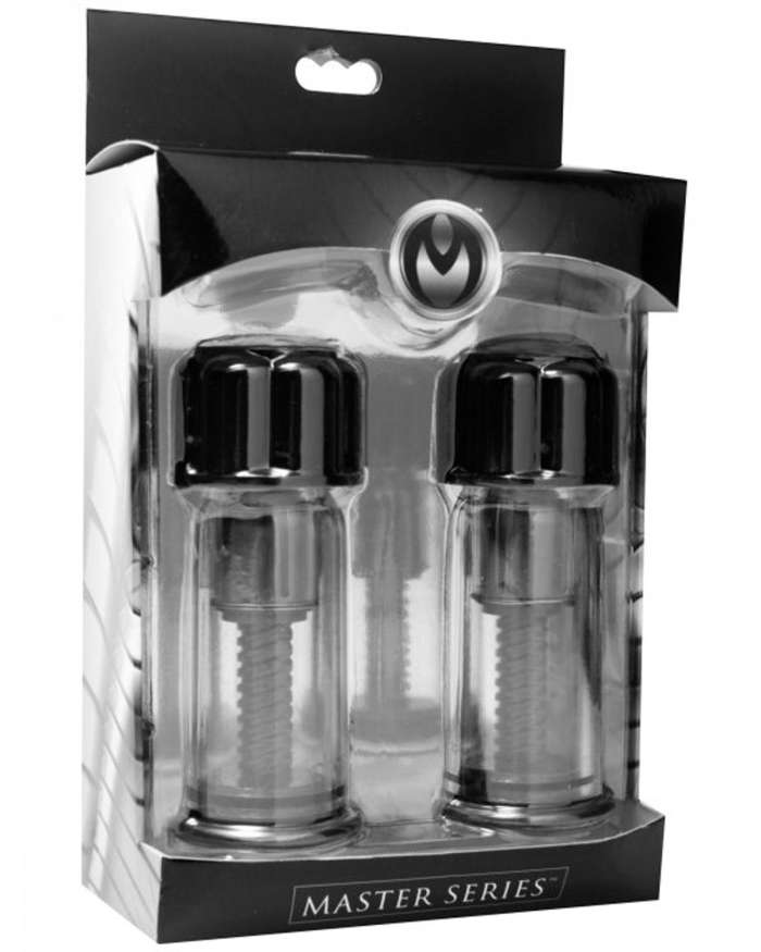 Master Series Maxxx Powerful Twist Nipple Suckers