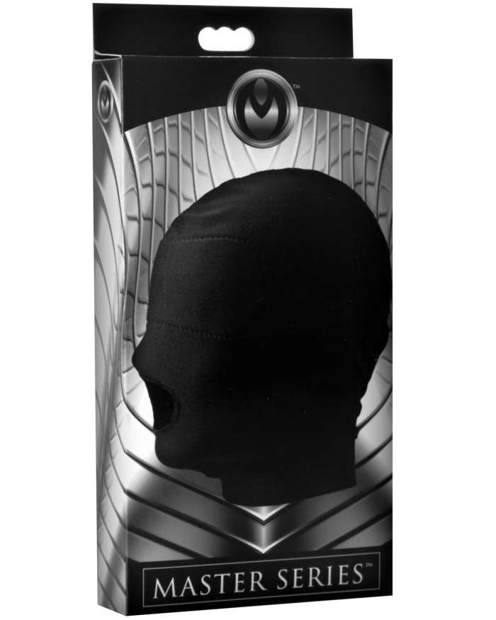 Master Series Padded Eyes Open Mouth Spandex Hood