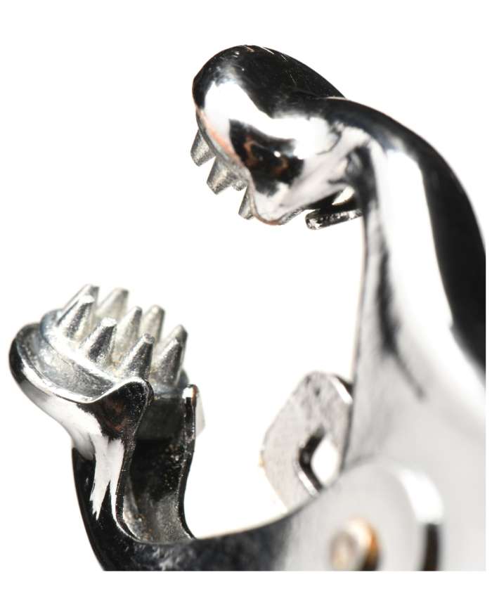 Master Series Tyrant Metal Spiked Clover Nipple Clamps