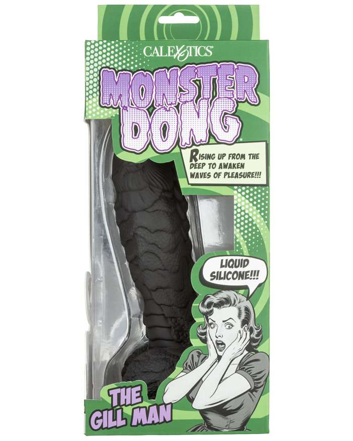 Monster Dong The Gill Man Liquid Silicone Dildo