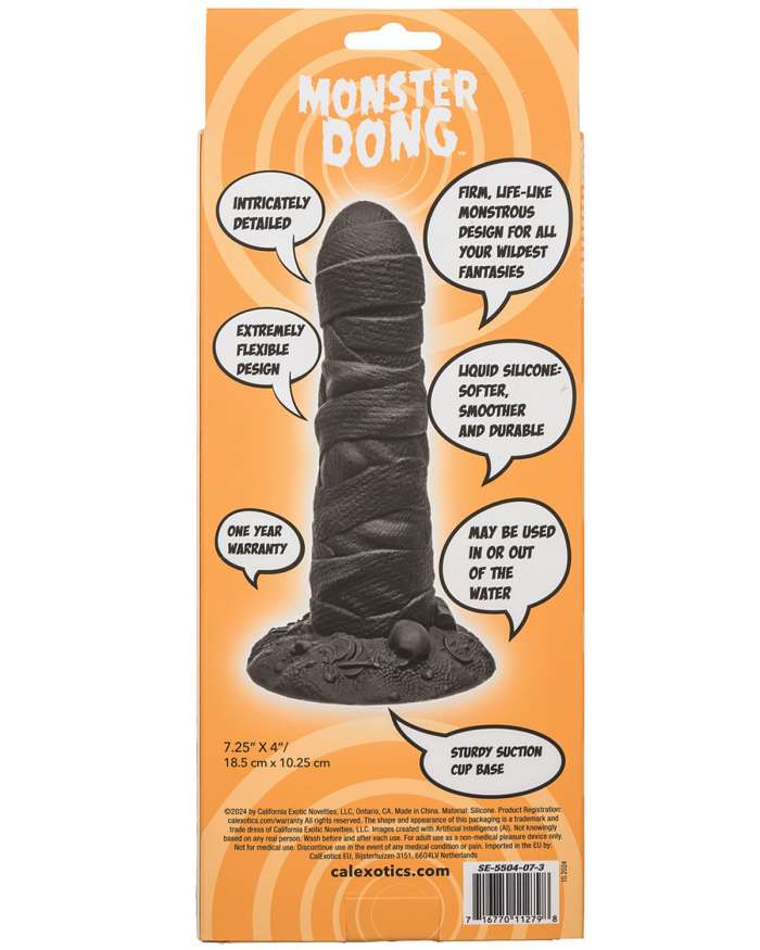Monster Dong The Mummy Liquid Silicone Dildo