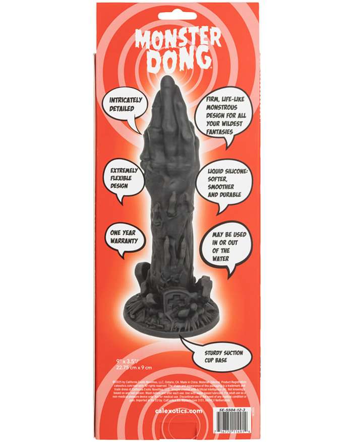 Monster Dong The Zombie Liquid Silicone Dildo