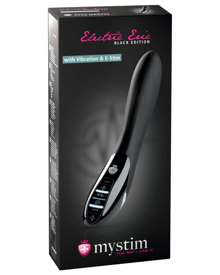 Mystim Electric Eric E-Stim Vibrator Black Edition