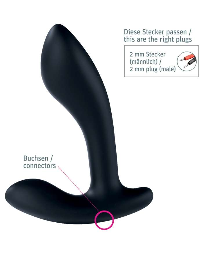 Mystim Flexing Flavio E-Stim Silicone Prostate Stimulator