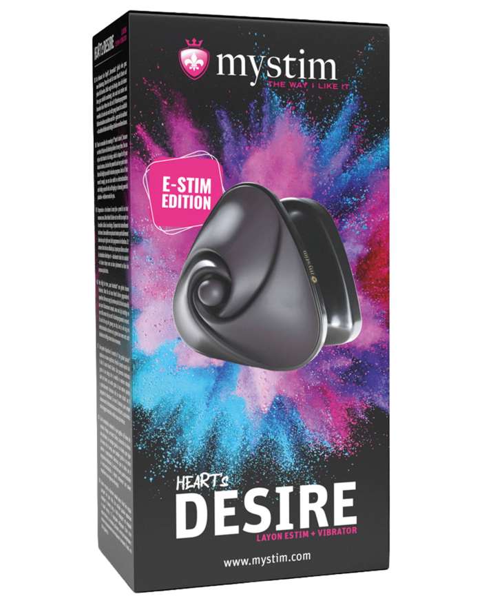 Mystim Heart’s Desire E-Stim Lay-On Vibrator