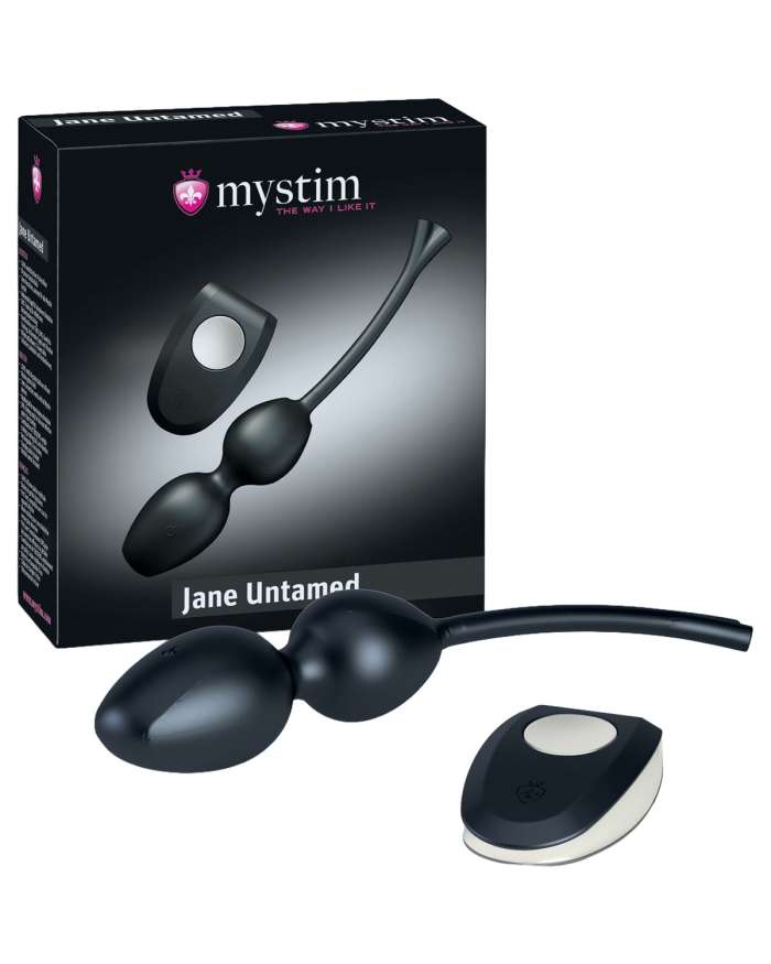 Mystim Jane Untamed E-Stim Vibrating Geisha Balls