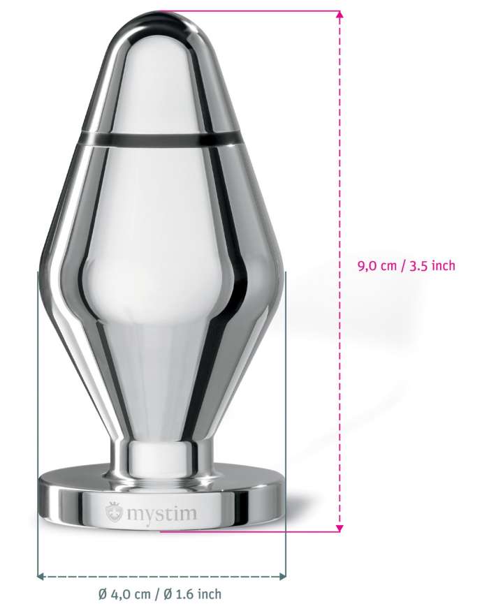 Mystim Little John E-Stim Butt Plug
