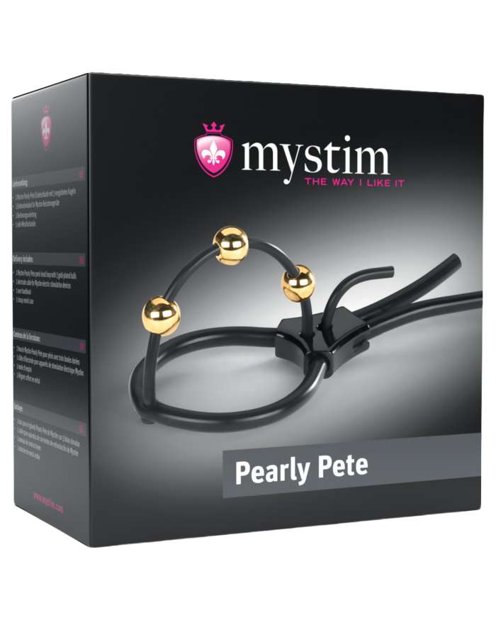 Mystim Pearly Pete E-Stim Penis Glans Corona Loop
