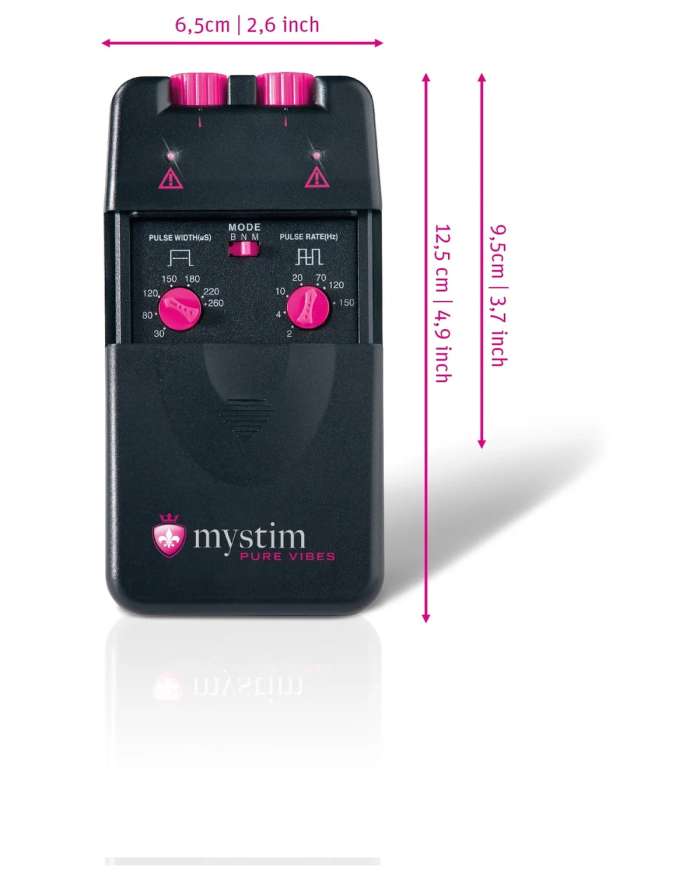Mystim Pure Vibes 2-Channel Electrostimulator