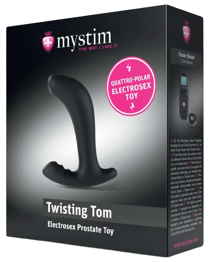 Mystim Twisting Tom E-Stim Prostate Quattropolar Stimulator