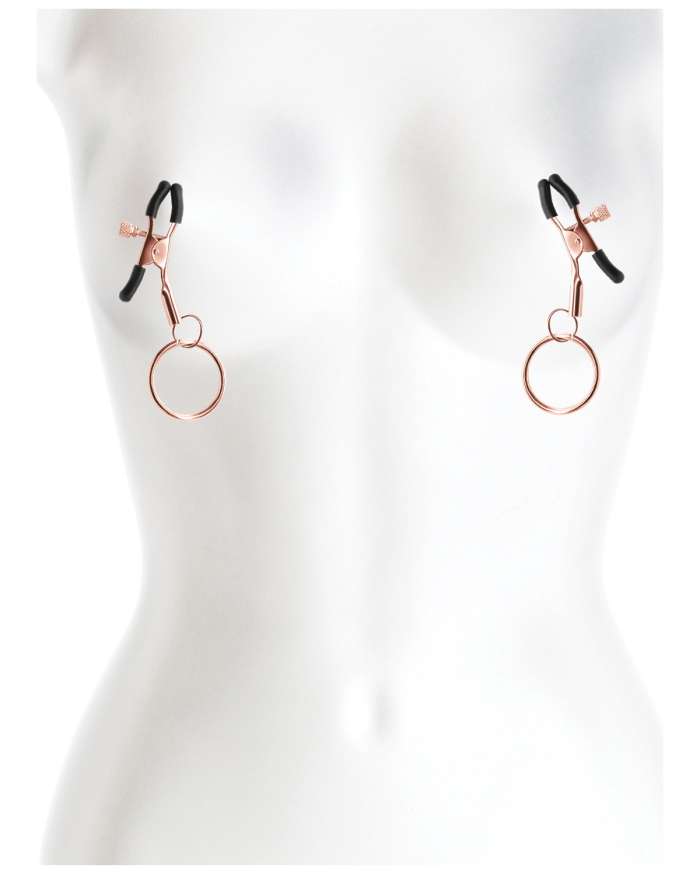 NS Novelties Bound C2 Pull Ring Nipple Clamps