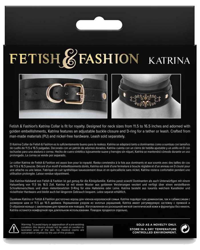 Fetish & Fashion Katrina Royal Detail