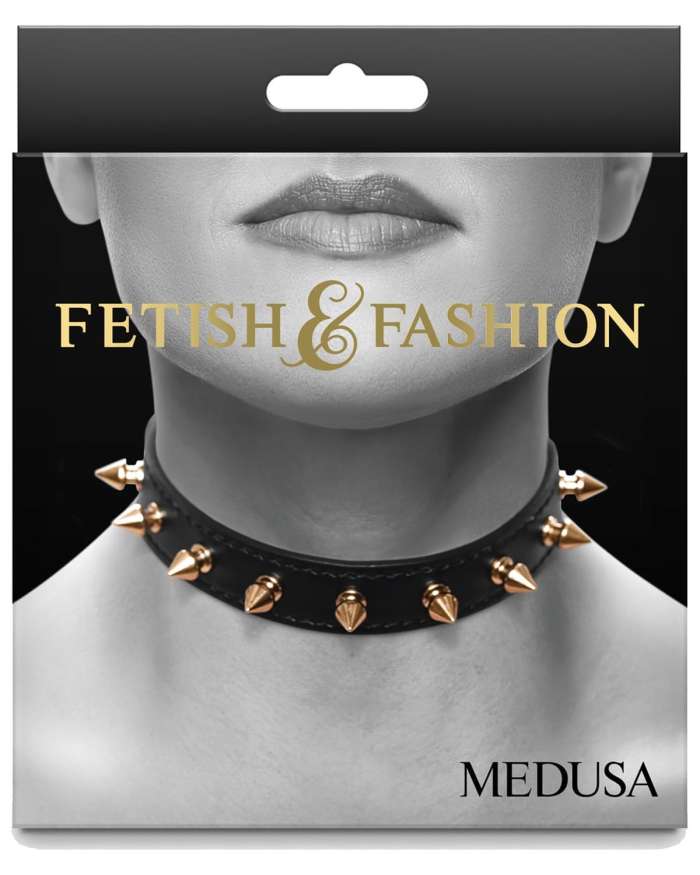 Fetish & Fashion Medusa Spiked Collar