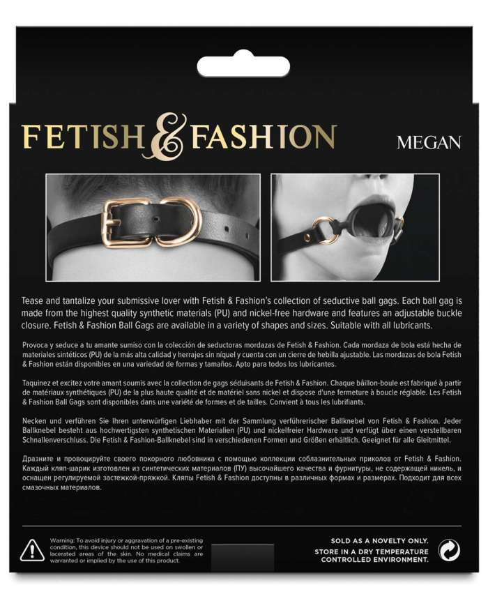 Fetish & Fashion Megan Open-Ring Gag