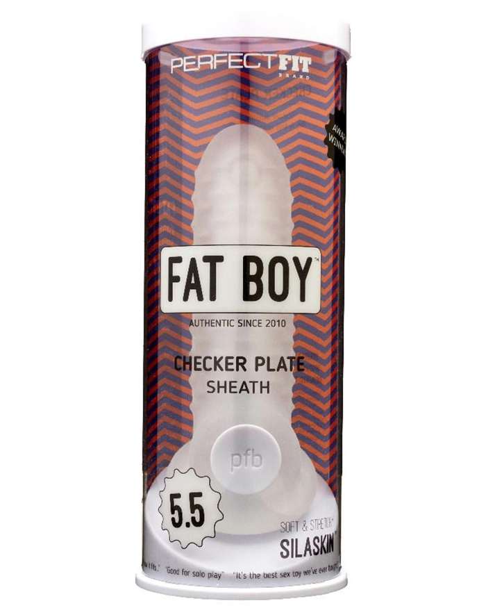 Perfect Fit Fat Boy&trade; Checker Plate Textured Sheath