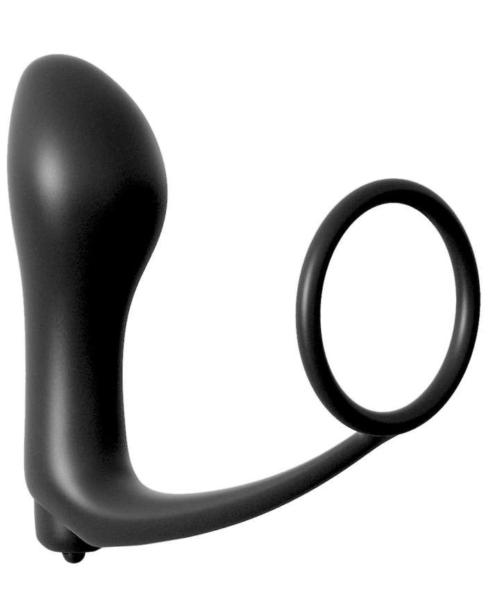 Pipedream Anal Fantasy Collection Ass-Gasm Vibrating Silicone Cockring Anal Plug