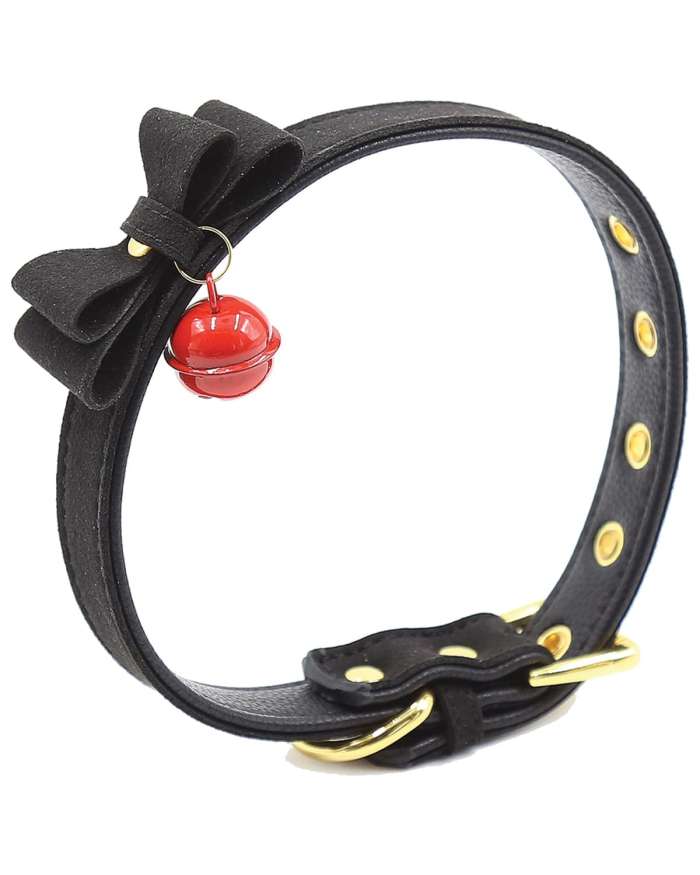 Plesur Cat Bell Bow Tie Collar