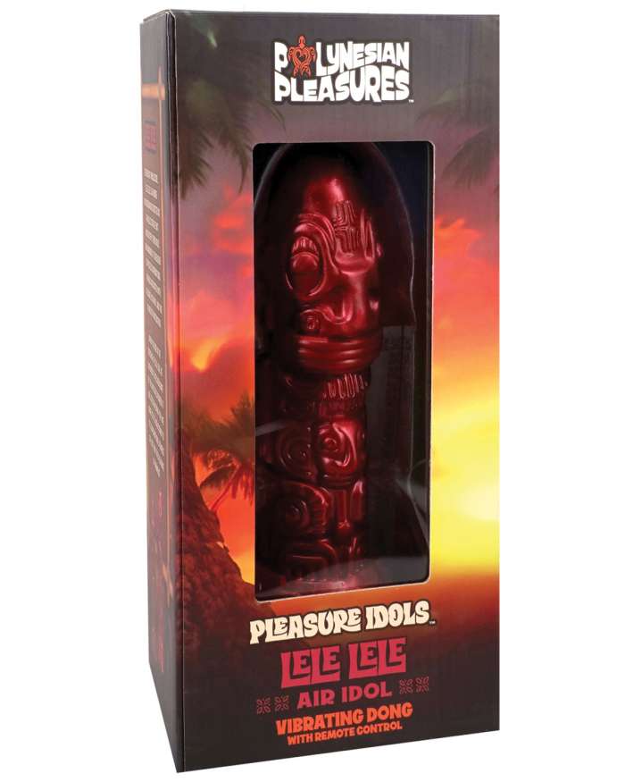 Polynesian Pleasures Lele Lele Air Idol Vibrating Dong with Remote