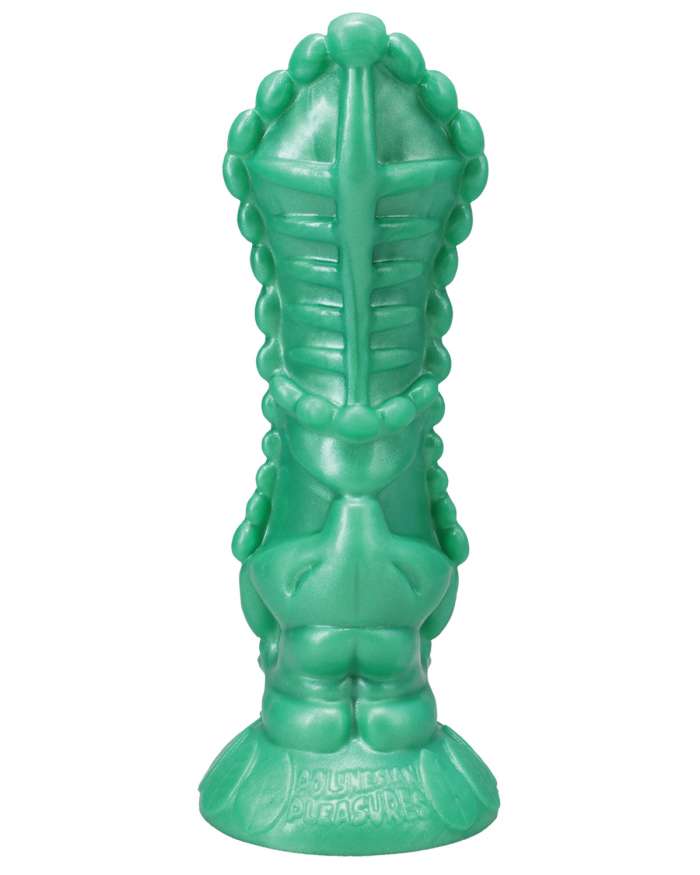 Polynesian Pleasures Mala Maona Earth Idol Vibrating Dong with Remote
