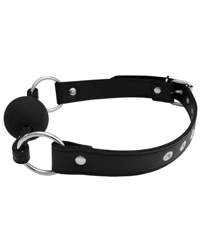 Rouge Fetish Play Vegan Leather Ball Gag