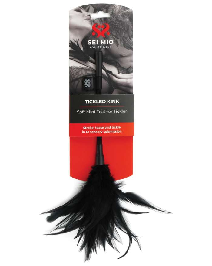Sei Mio Tickled Kink Soft Mini Feather Tickler