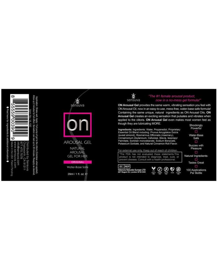 Sensuva ON Arousal Gel