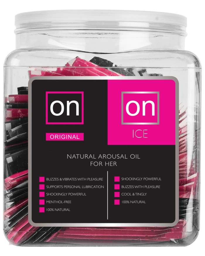 Sensuva ON Original & Ice Arousal Gel Display Bundle