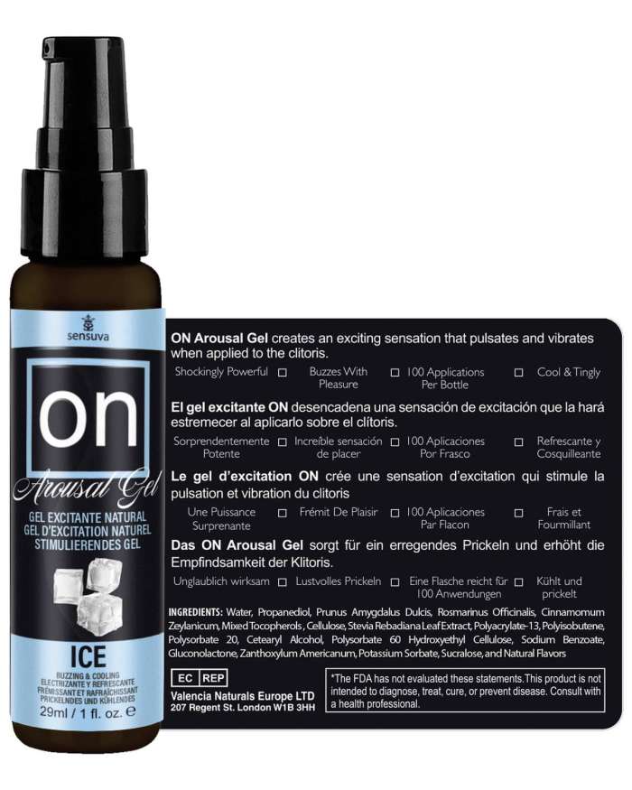 Sensuva ON for Her ICE Arousal Gel