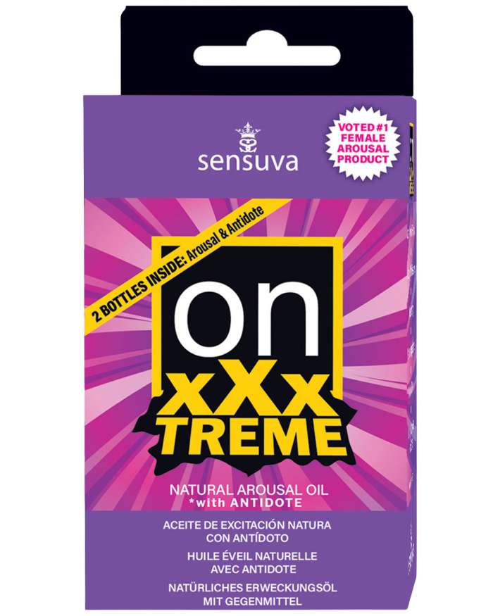 Sensuva ON xXxTREME Arousal Oil with Antidote