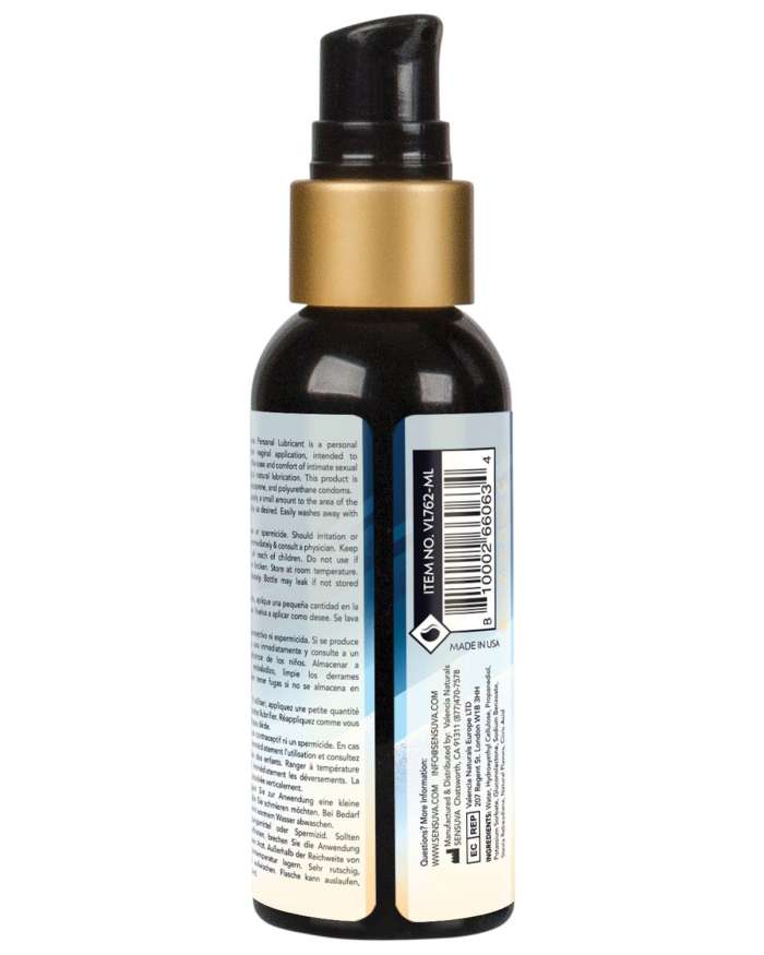 Sensuva Ultra-Thick Water-Based Personal Lubricant