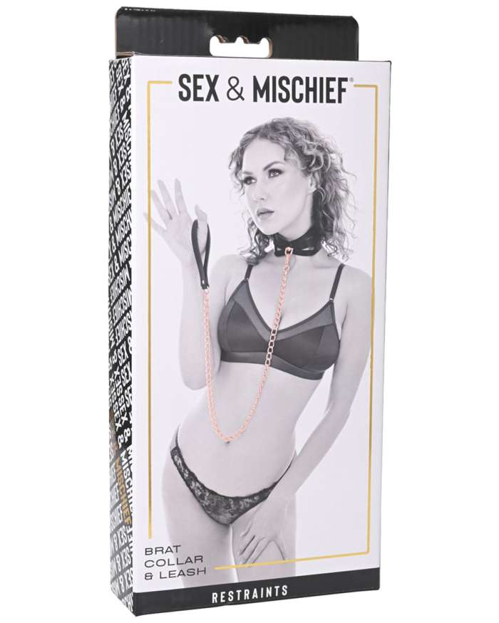 Sex & Mischief Brat Collar & Leash