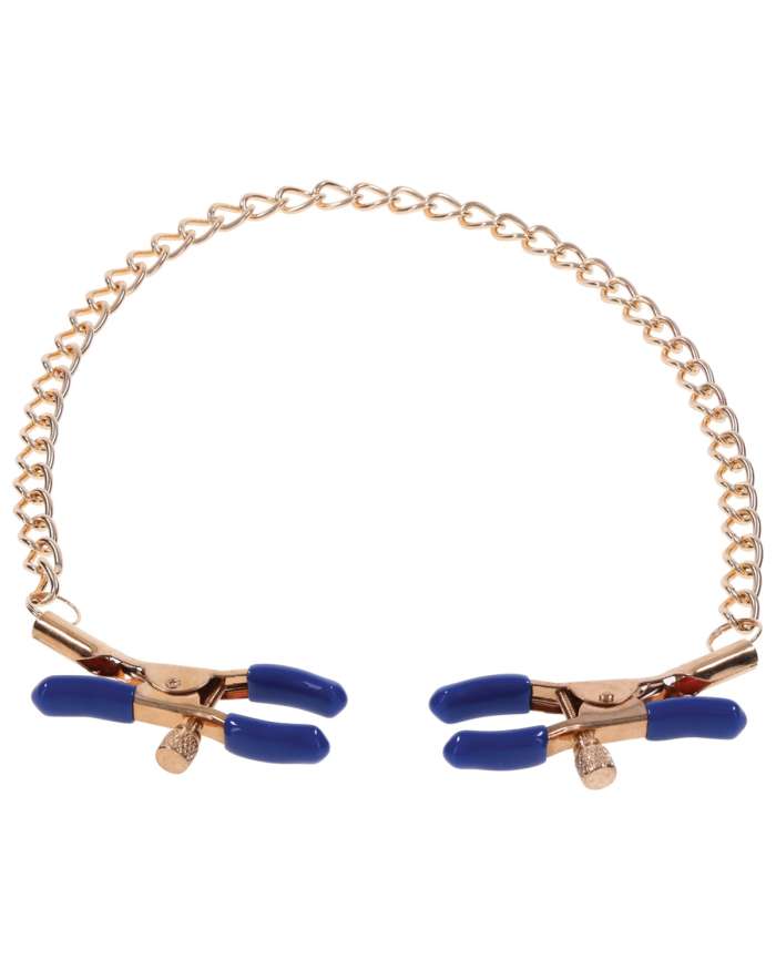 Sex & Mischief Cougar Chained Nipple Clamps