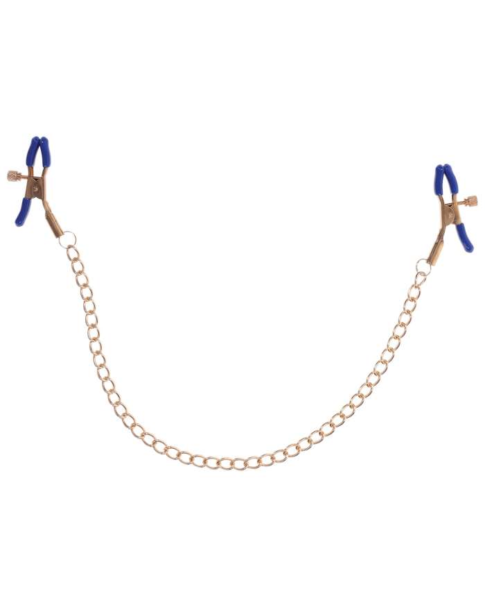 Sex & Mischief Cougar Chained Nipple Clamps