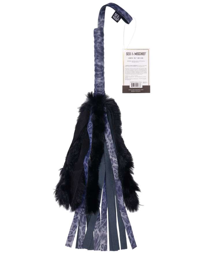Sex & Mischief Cougar Faux Fur Flogger