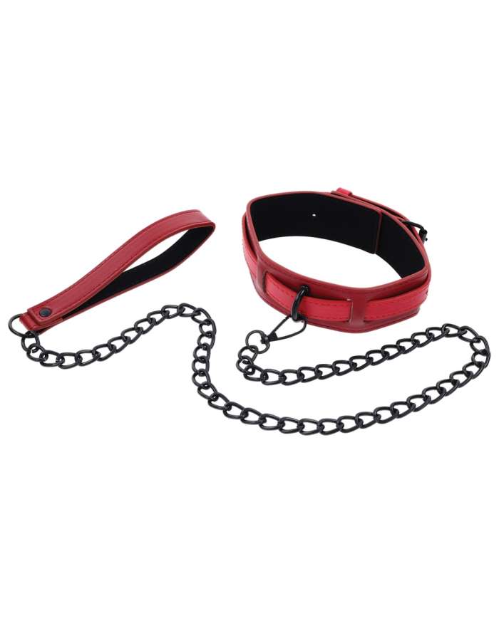 Sex & Mischief Ex's & Oh's Collar & Leash
