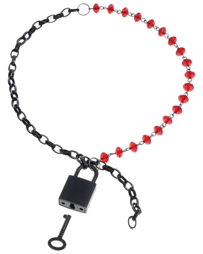 Sex & Mischief Ex's & Oh's Crystal Day Collar