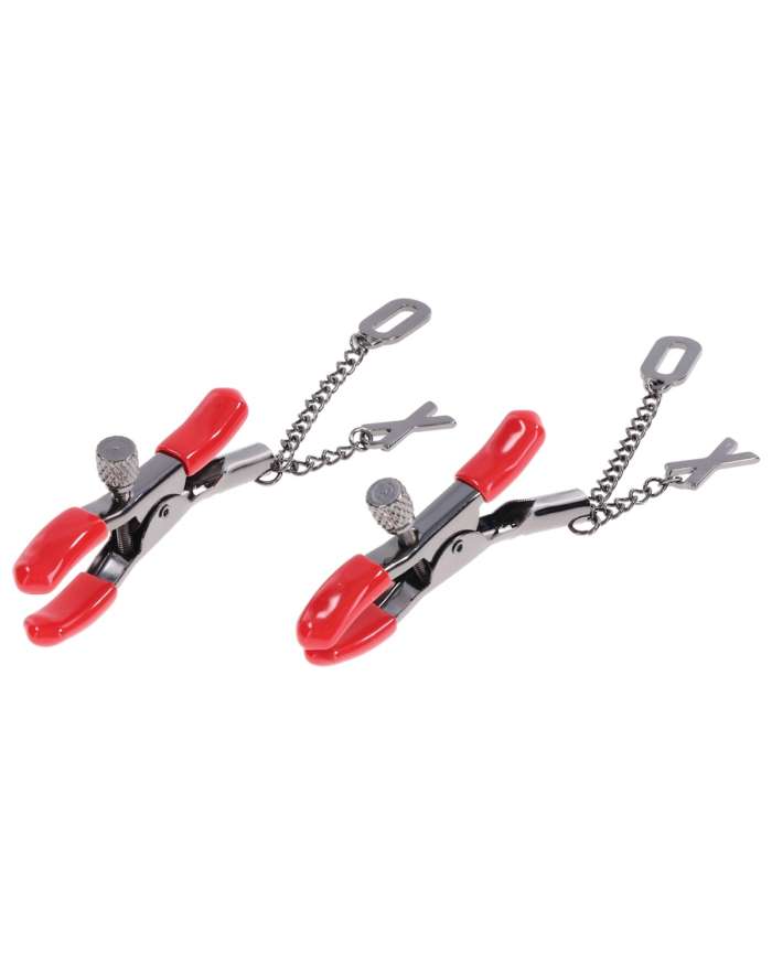Sex & Mischief Ex's & Oh’s Nipple Clamps