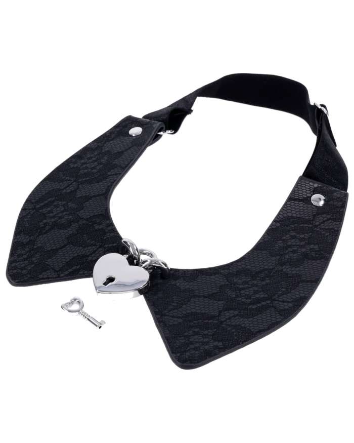 Sex & Mischief Heartbound Lace Day Collar