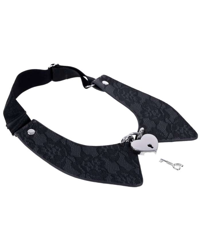 Sex & Mischief Heartbound Lace Day Collar